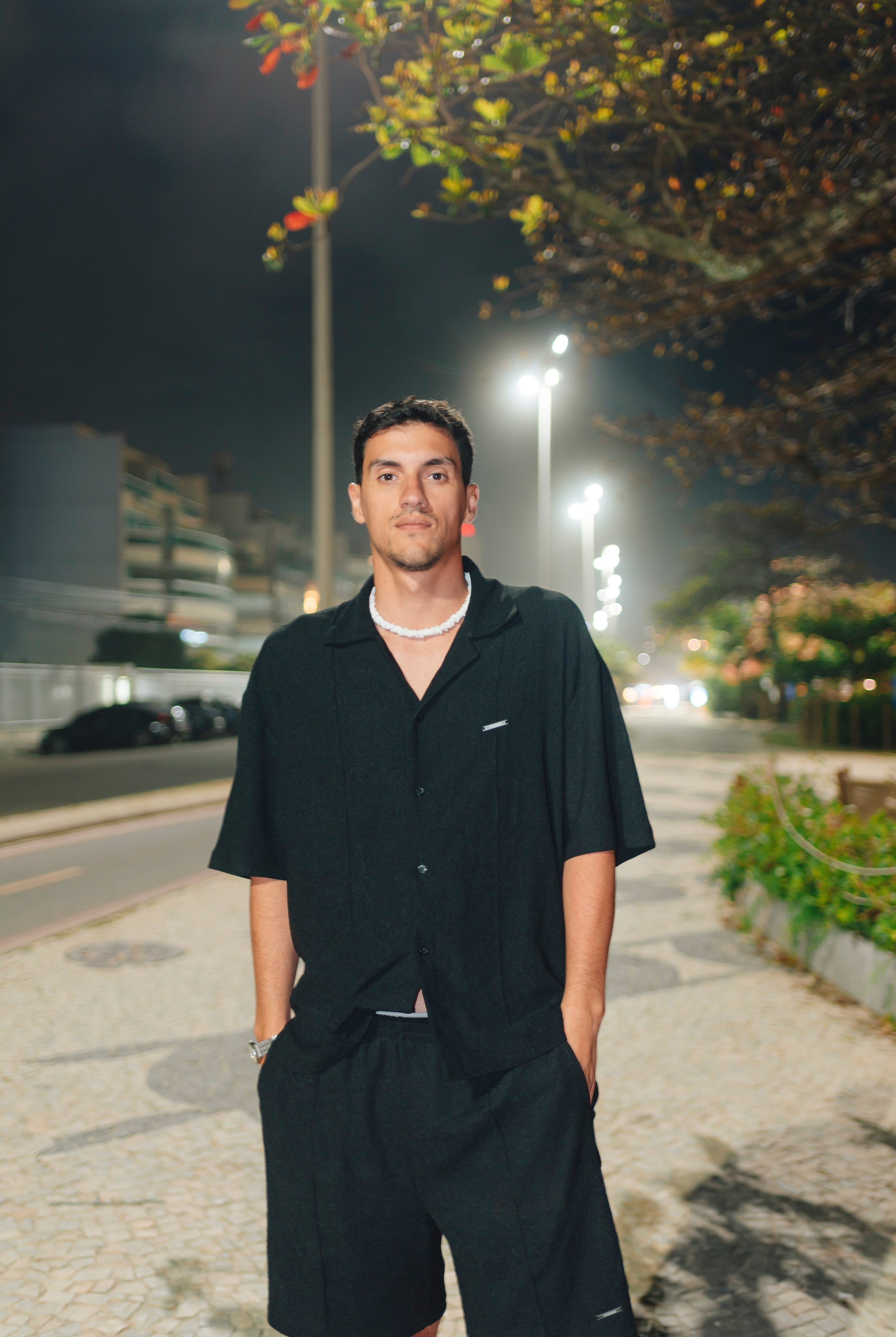 Conjunto bambula negro