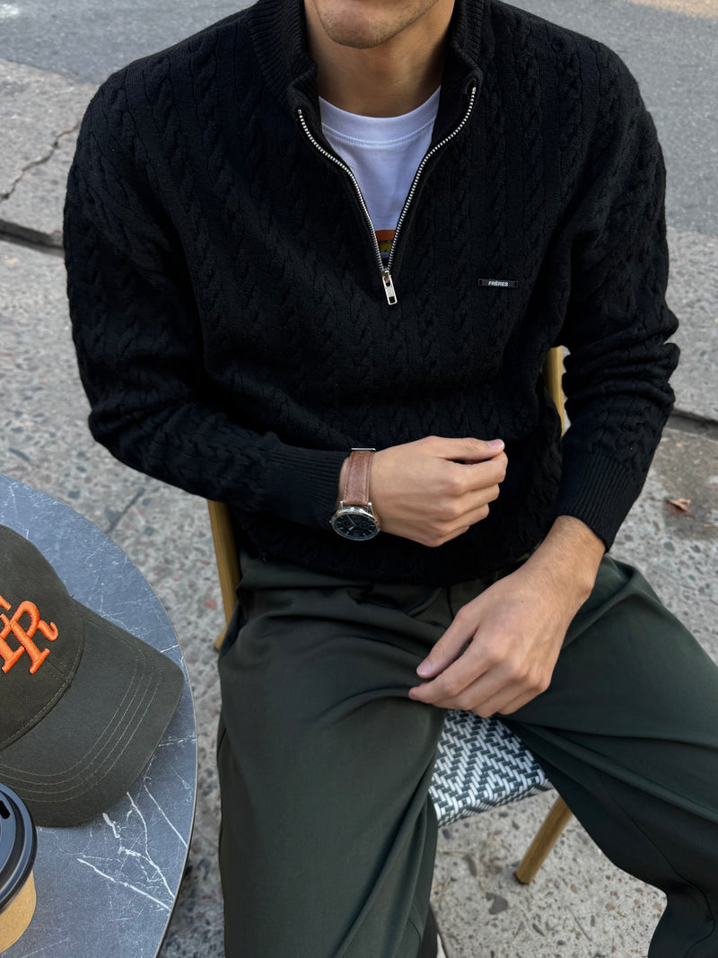 Sweater Sierra - Negro