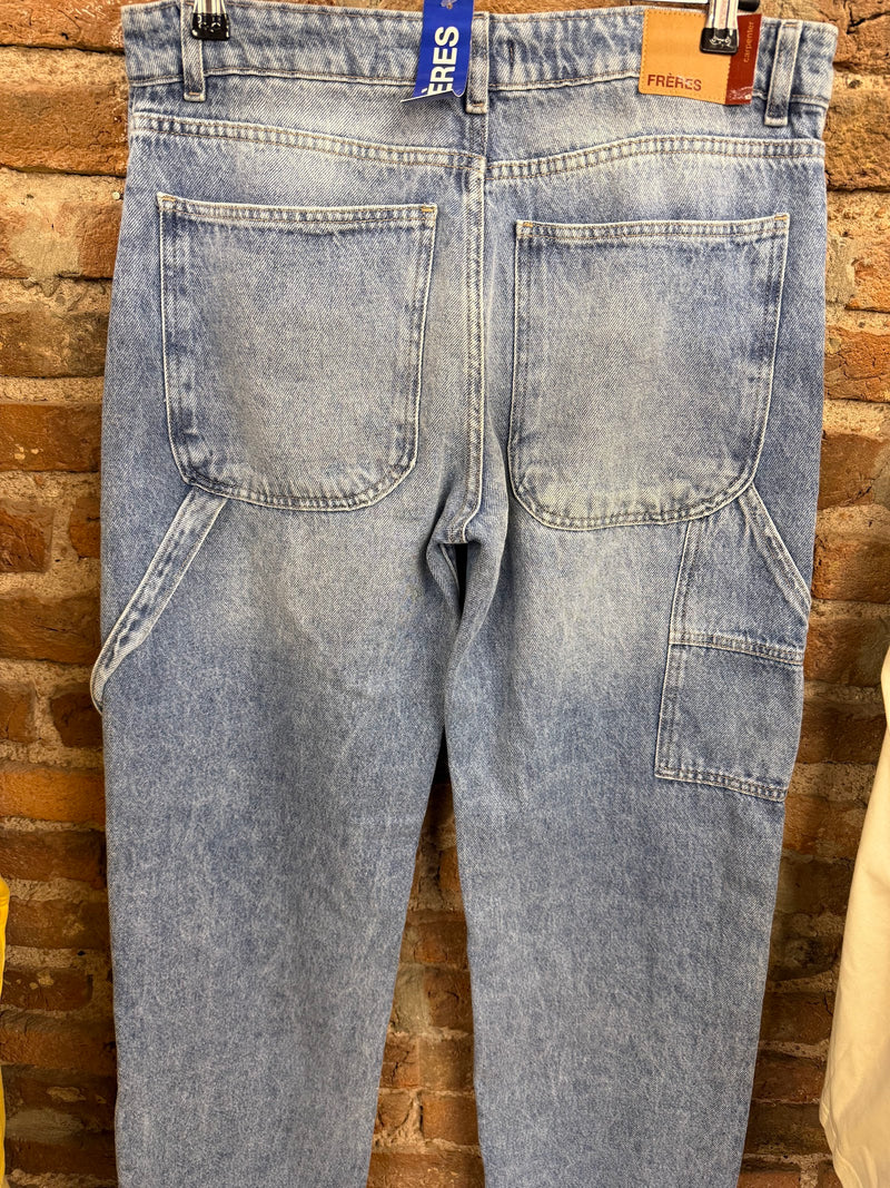 Feria · Pantalon carpintero celeste