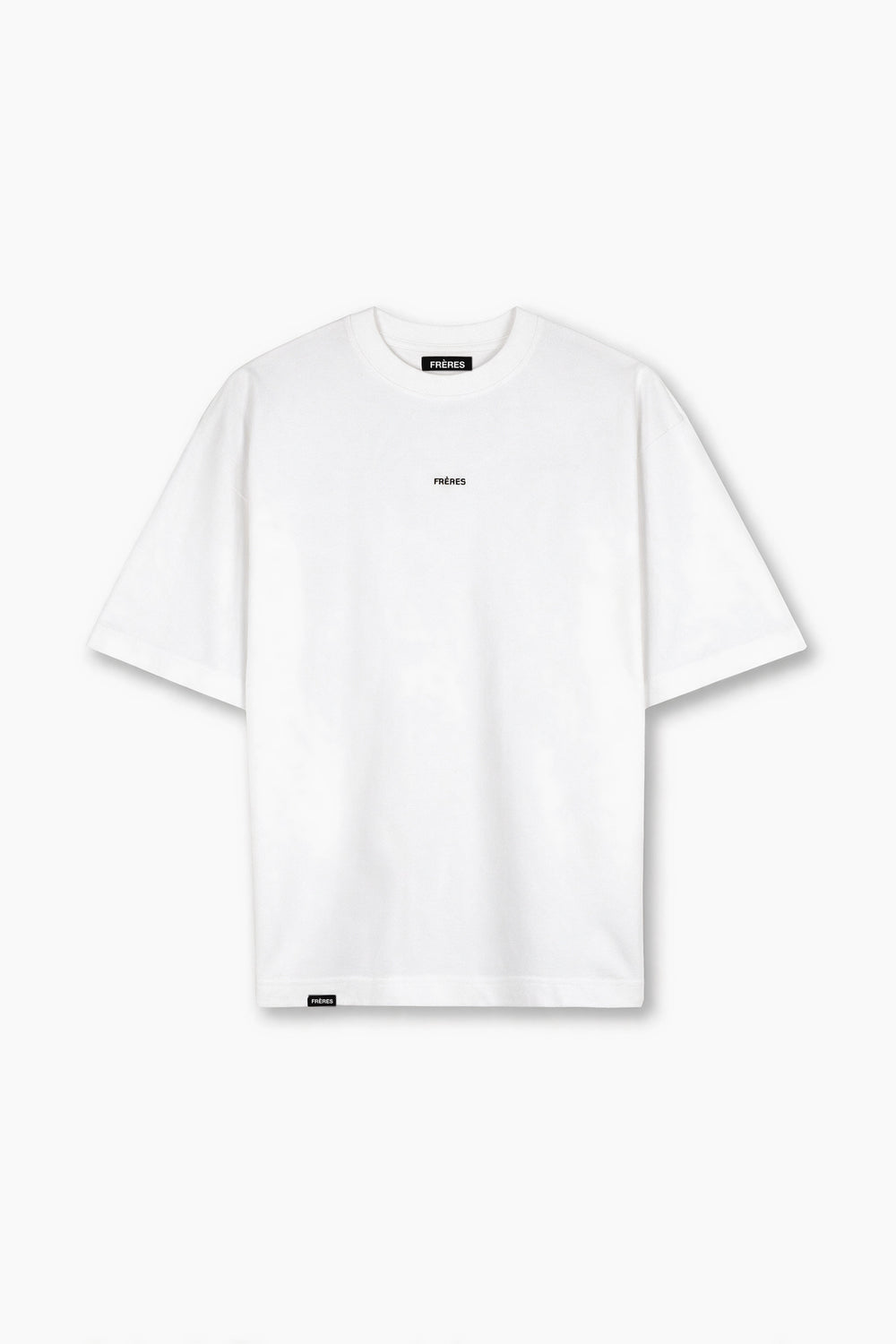 Remera Oversize Logo - Blanco