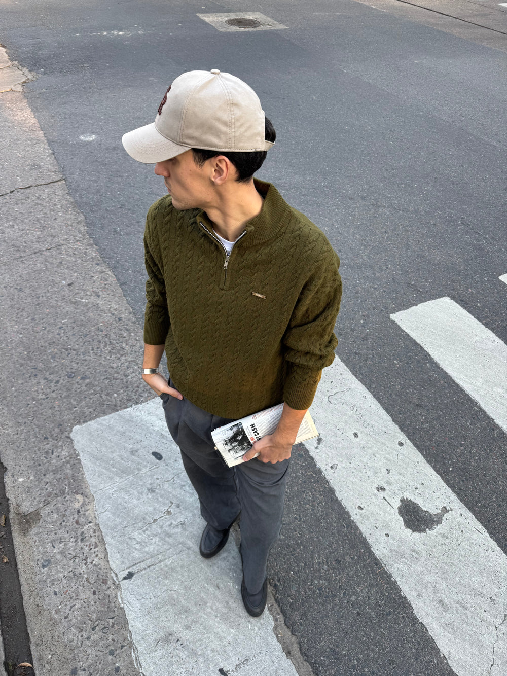 Sweater Sierra - Musgo