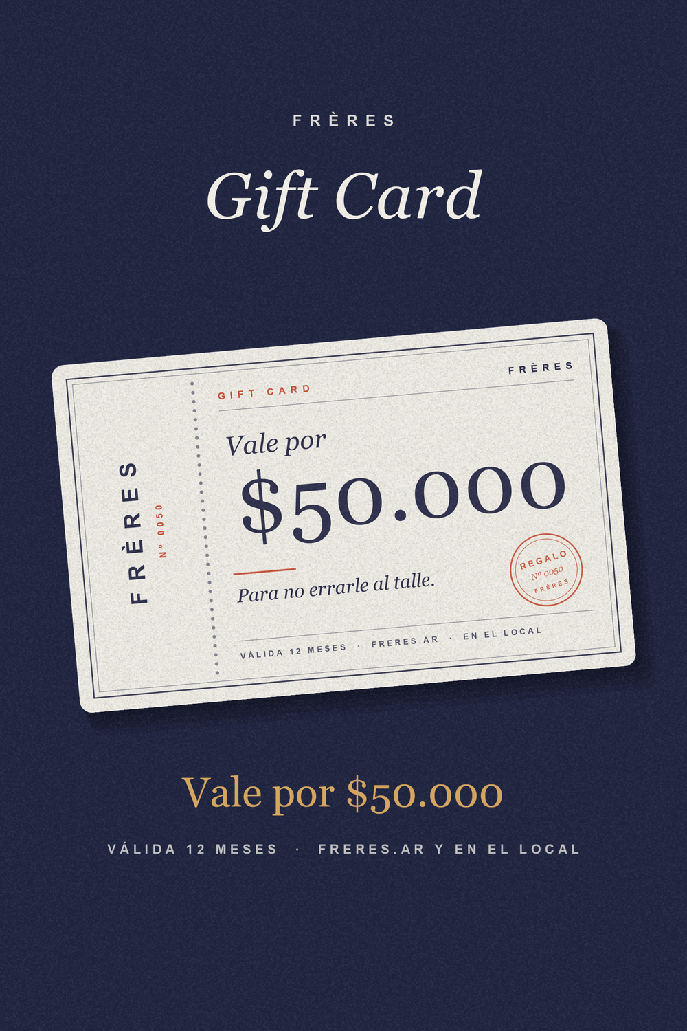 GIFT CARD FRÈRES