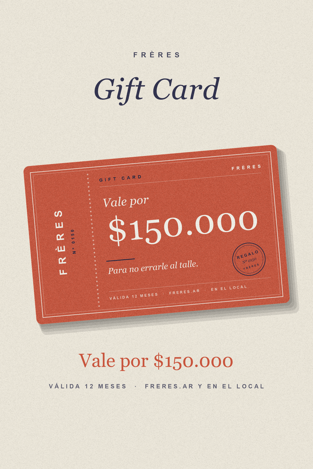 GIFT CARD FRÈRES