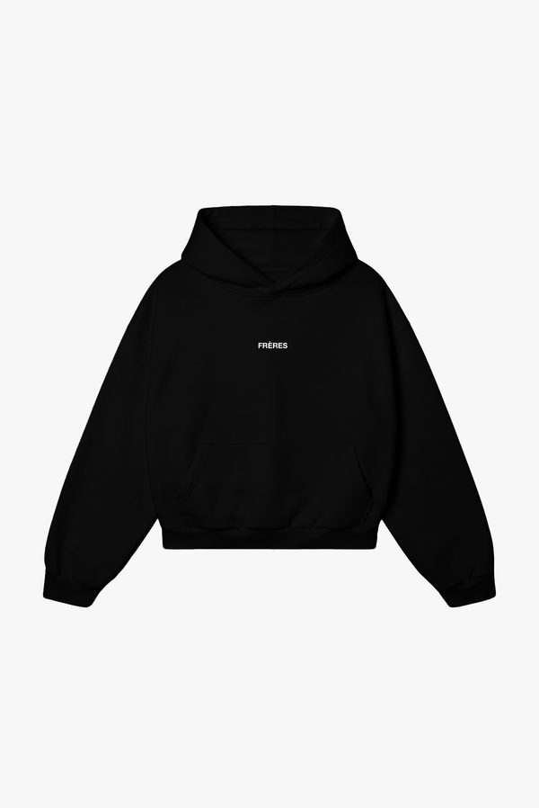 Buzo Regular Logo - Negro