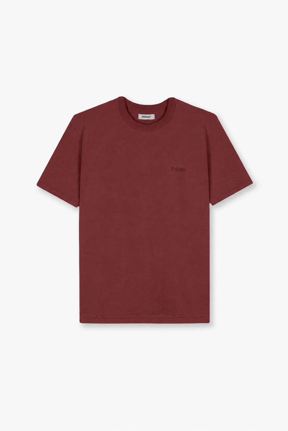 Remera Regular Fréres - Bordo