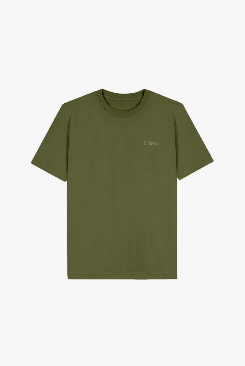 Remera Regular Fréres - Musgo