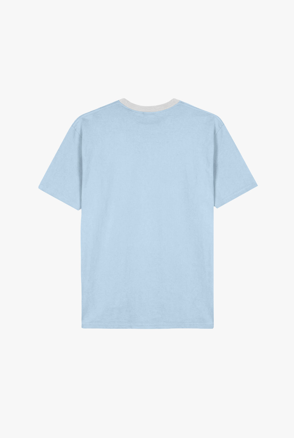 Remera Regular Fréres - Celeste