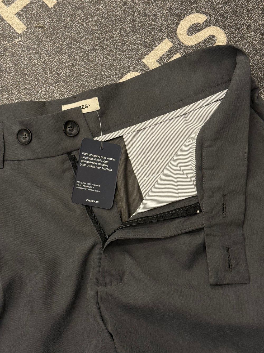 Pantalón Sastrero - Gris