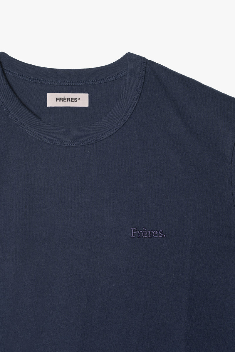 Remera Regular Fréres - Azul