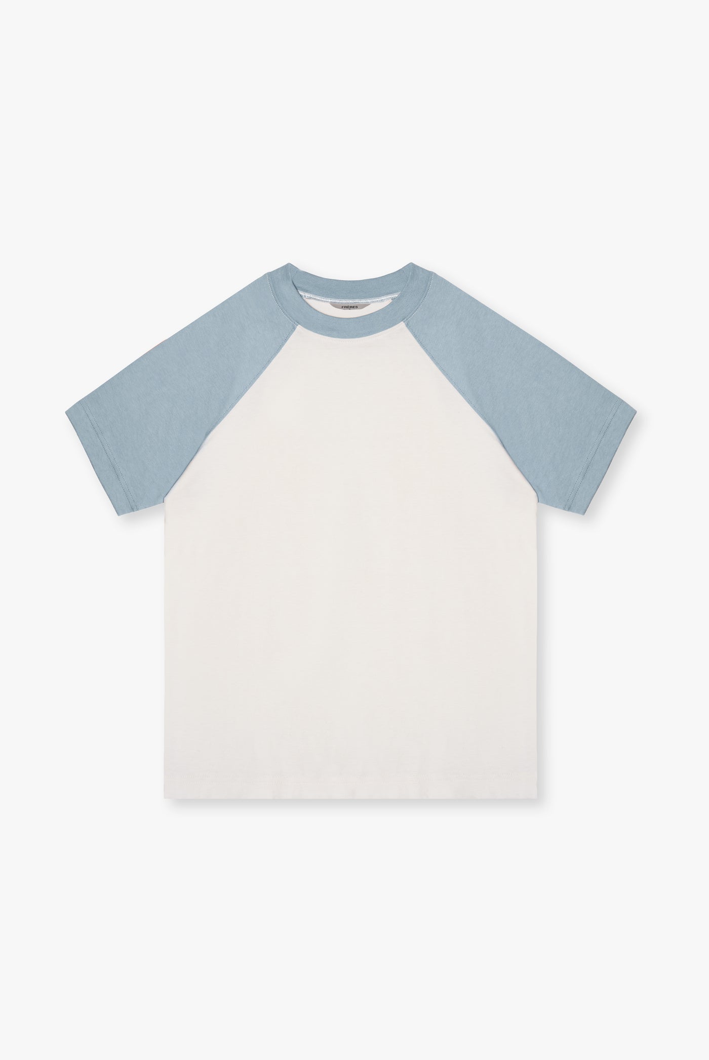 Remera Regular Raglan - Celeste