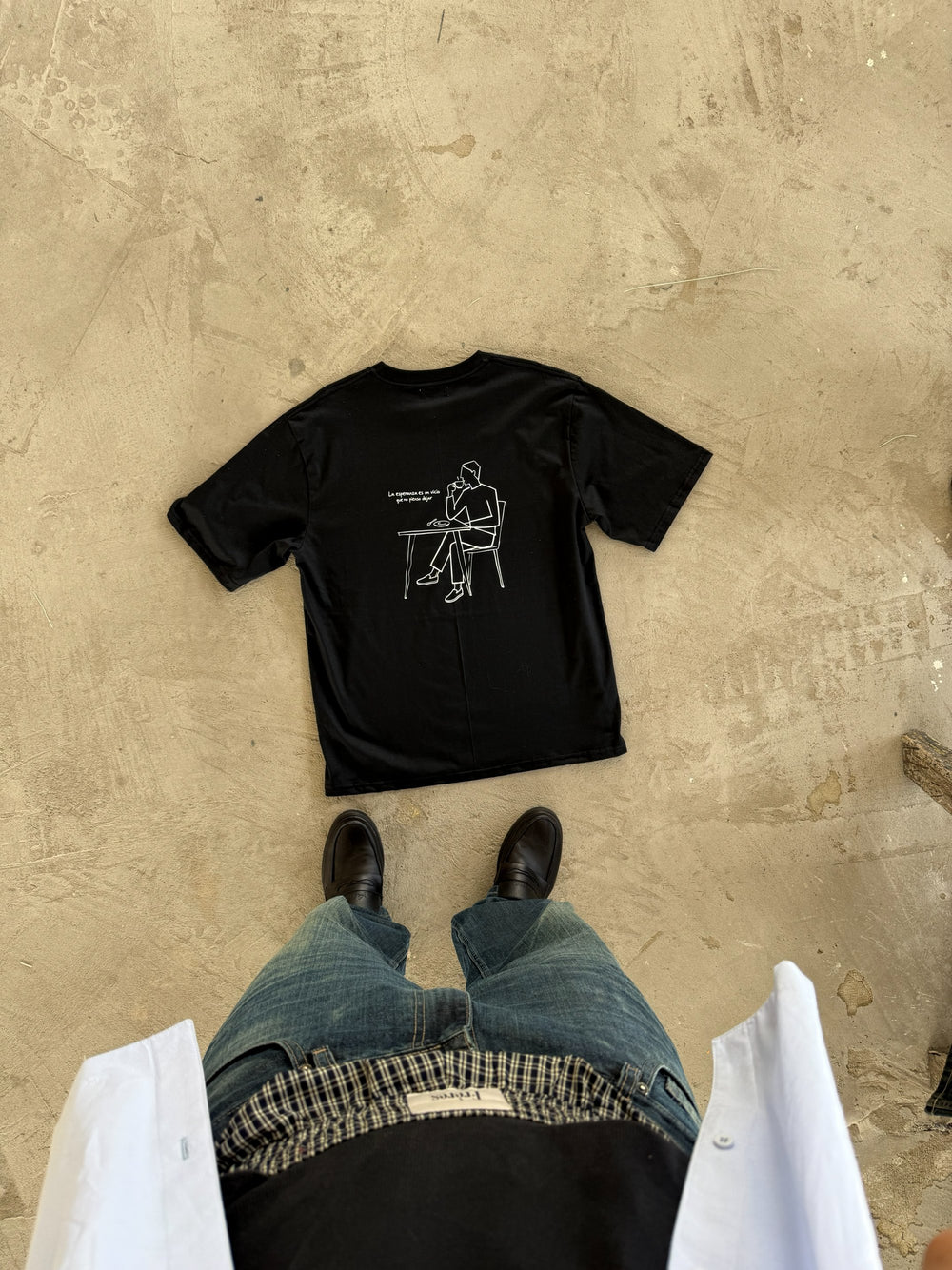 Remera Oversize Café Esperanza