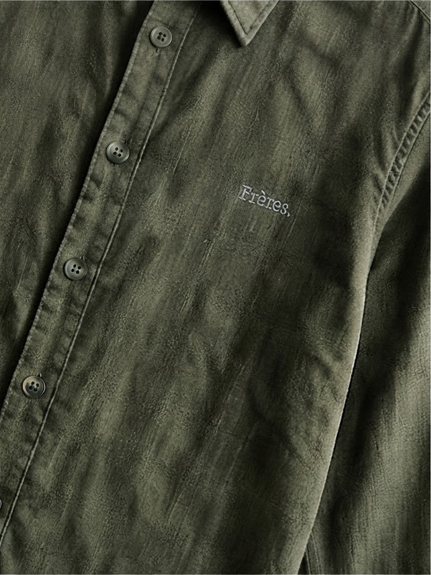 Camisa Manga Larga - Verde