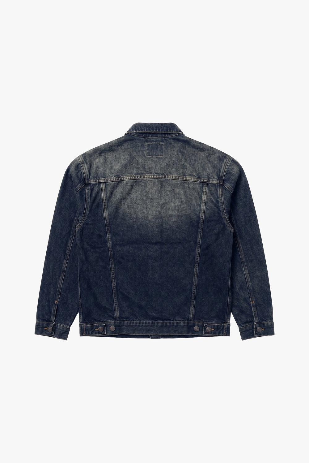 Campera de Jean Erosión Azul