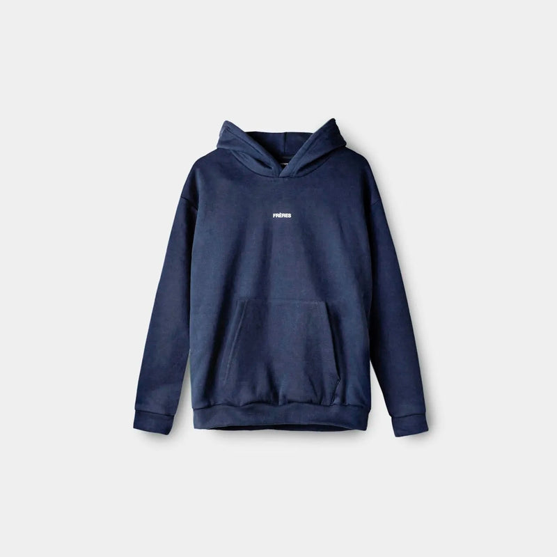 Buzo Regular Logo - Azul