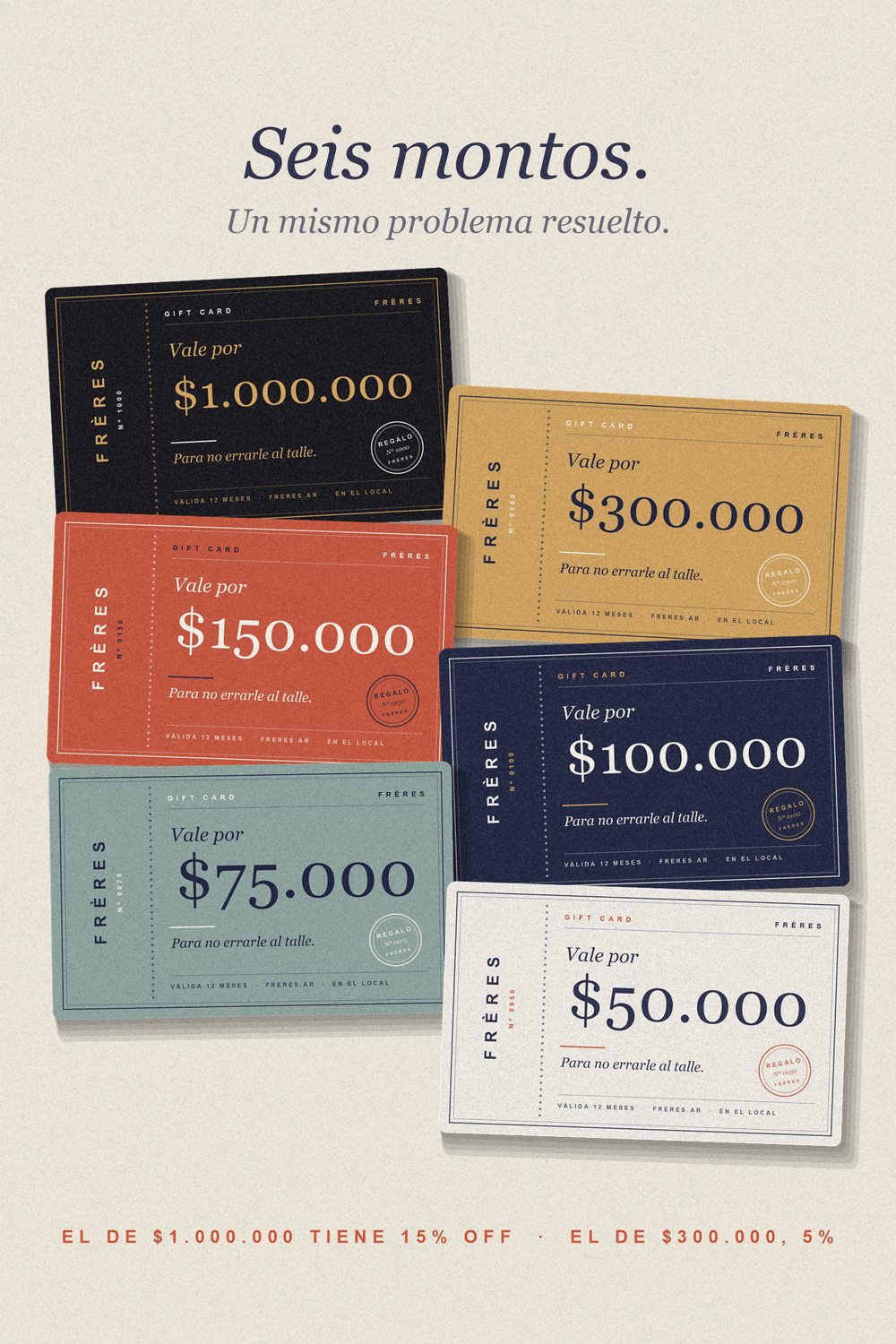 GIFT CARD FRÈRES