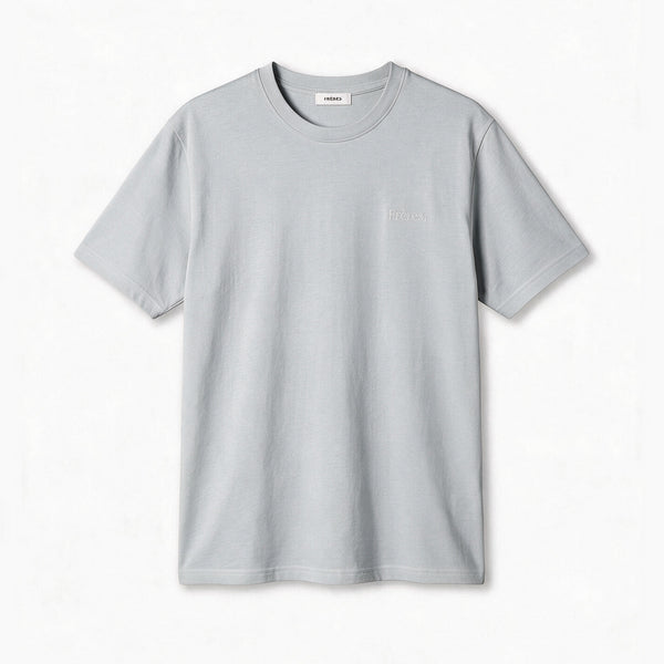 Remera Regular Fréres - Gris Plata