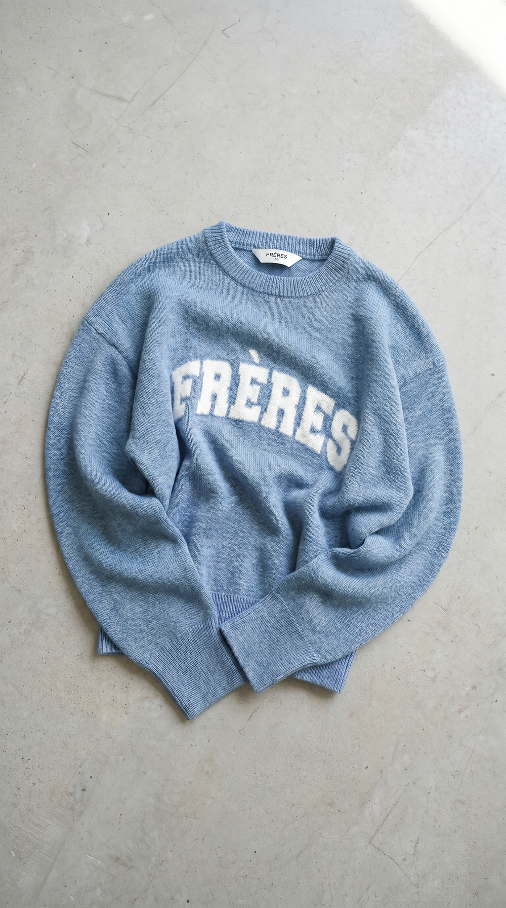 Sweater Universitario - Celeste