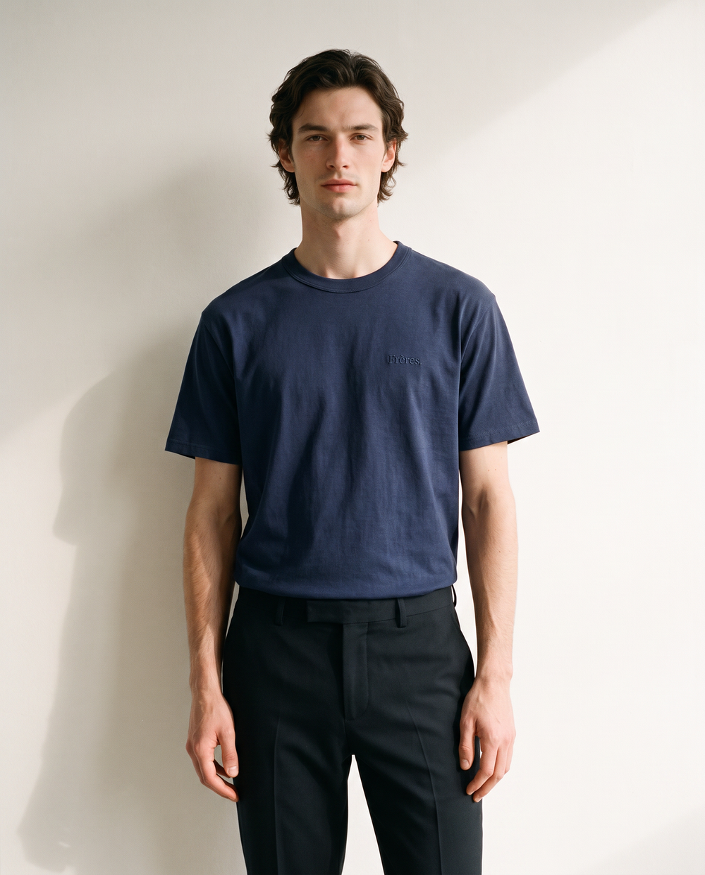 Remera Regular Fréres - Azul