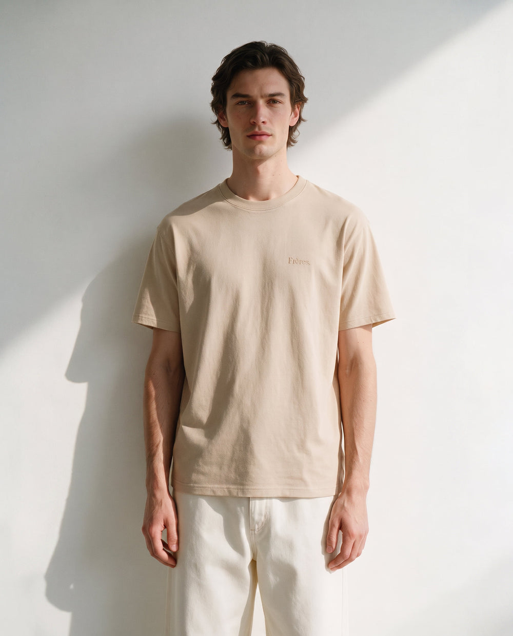Remera Regular Fréres - Visón