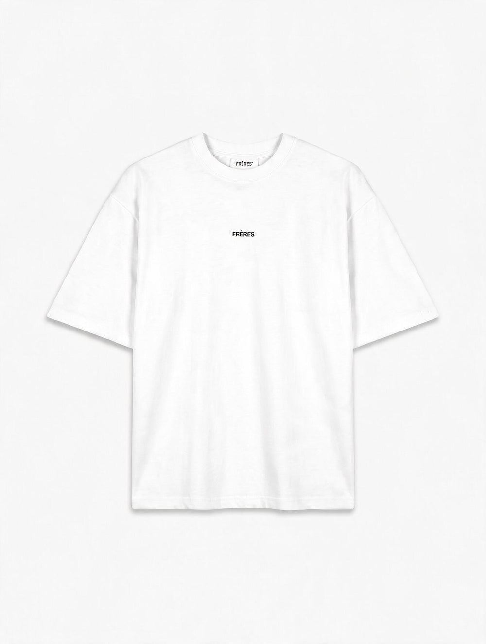 Remera Oversize Logo - Blanco