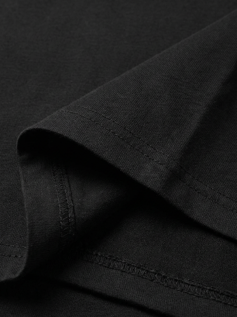 Remera Regular Fréres - Negro