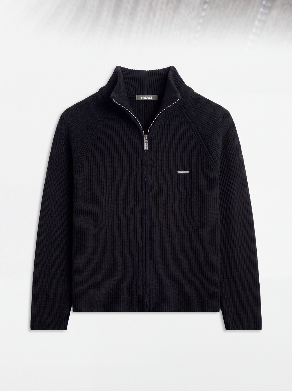 Sweater con Cierre - Negro