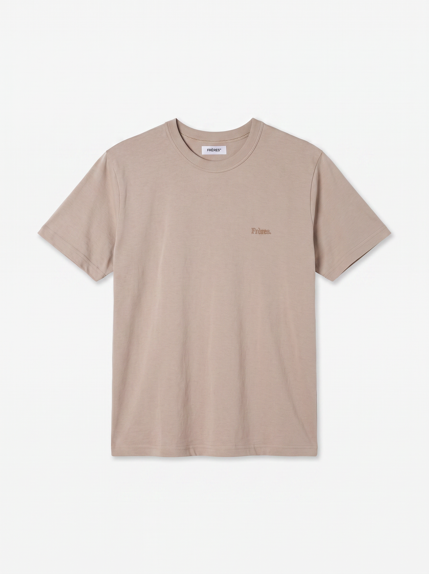 Remera Regular Fréres - Visón