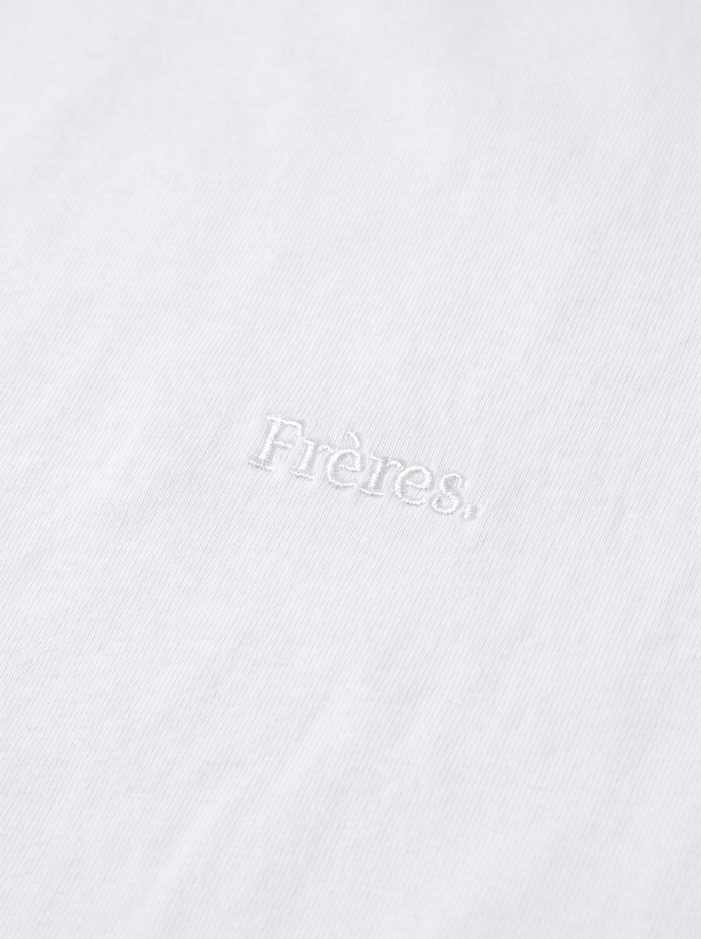 Remera Regular Fréres - Blanco
