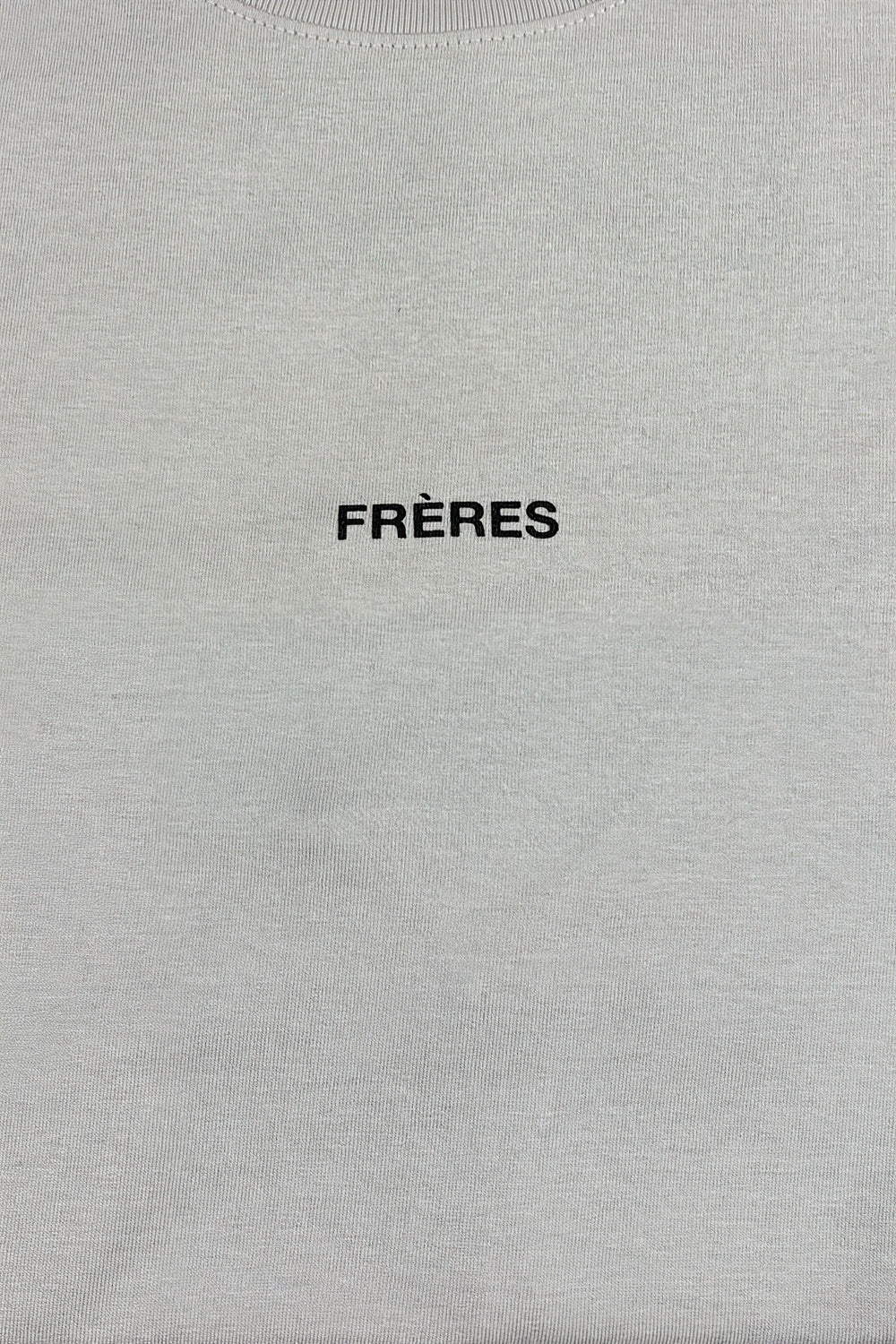 Remera Oversize Logo - Gris