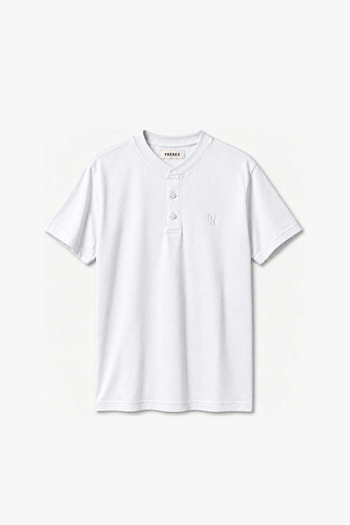 Remera Regular Cuello - Blanco