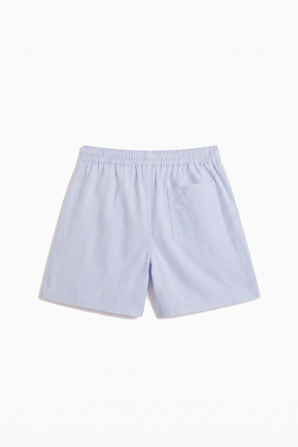 Short Rayado - Celeste