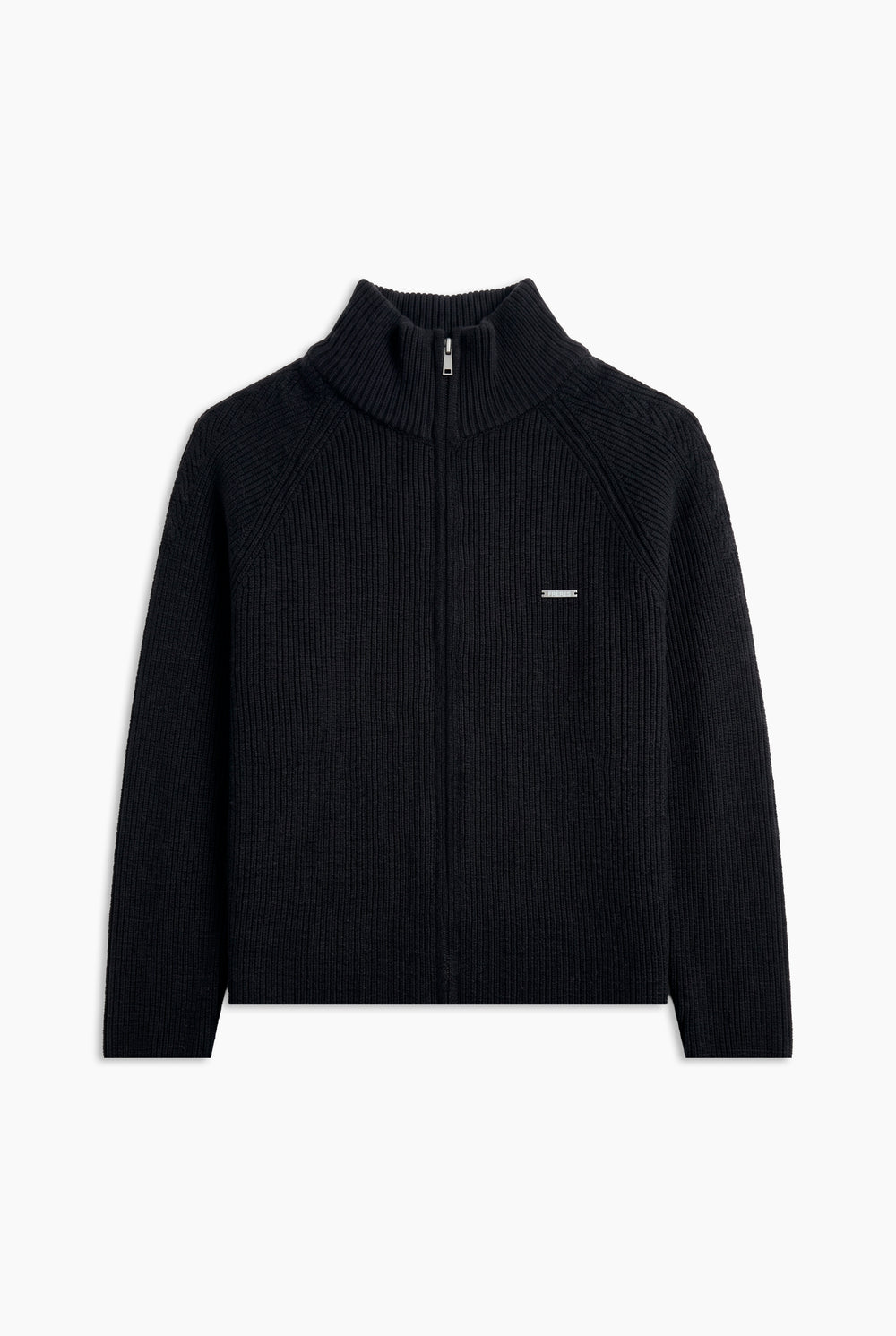 Sweater con Cierre - Negro
