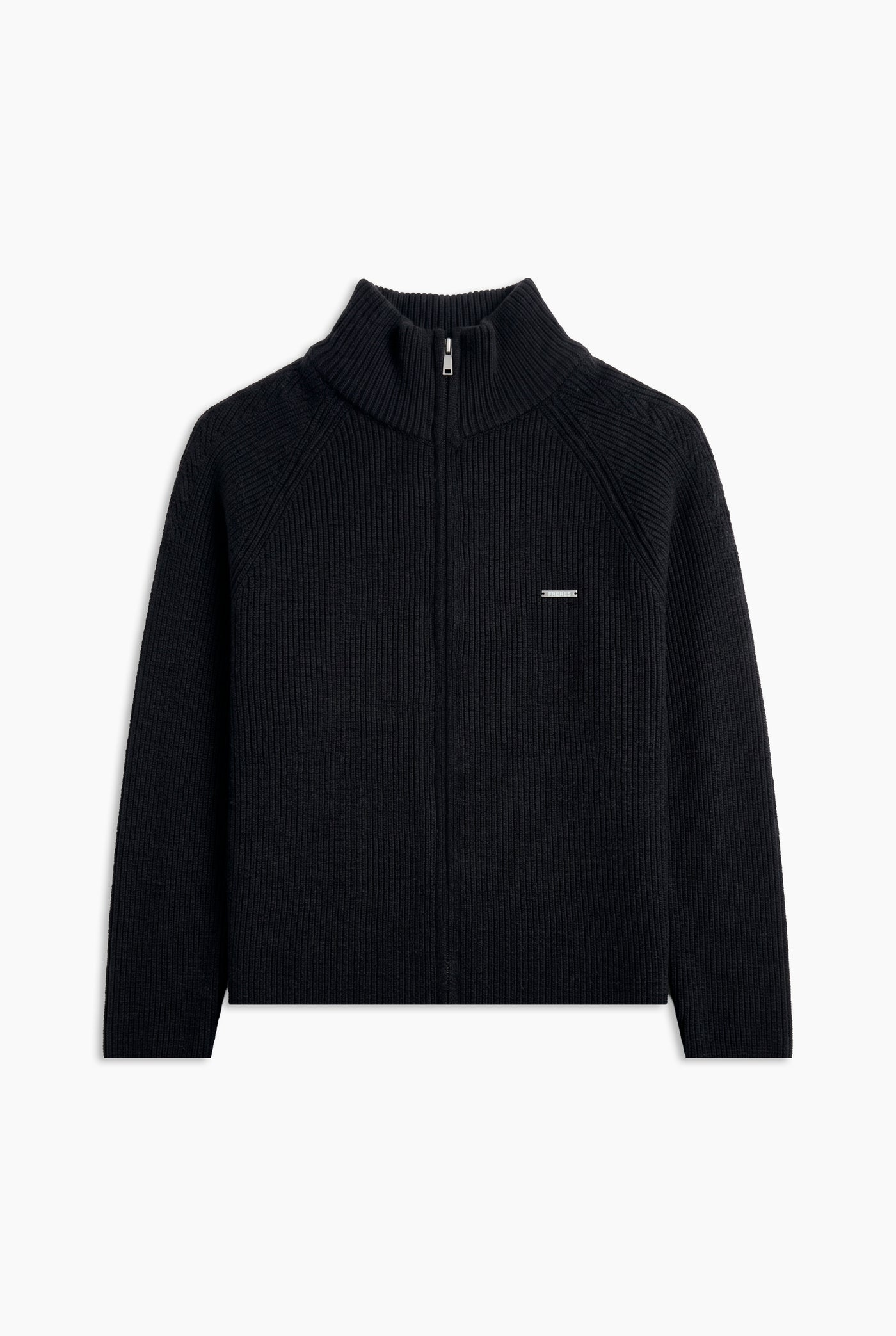 Sweater con Cierre - Negro