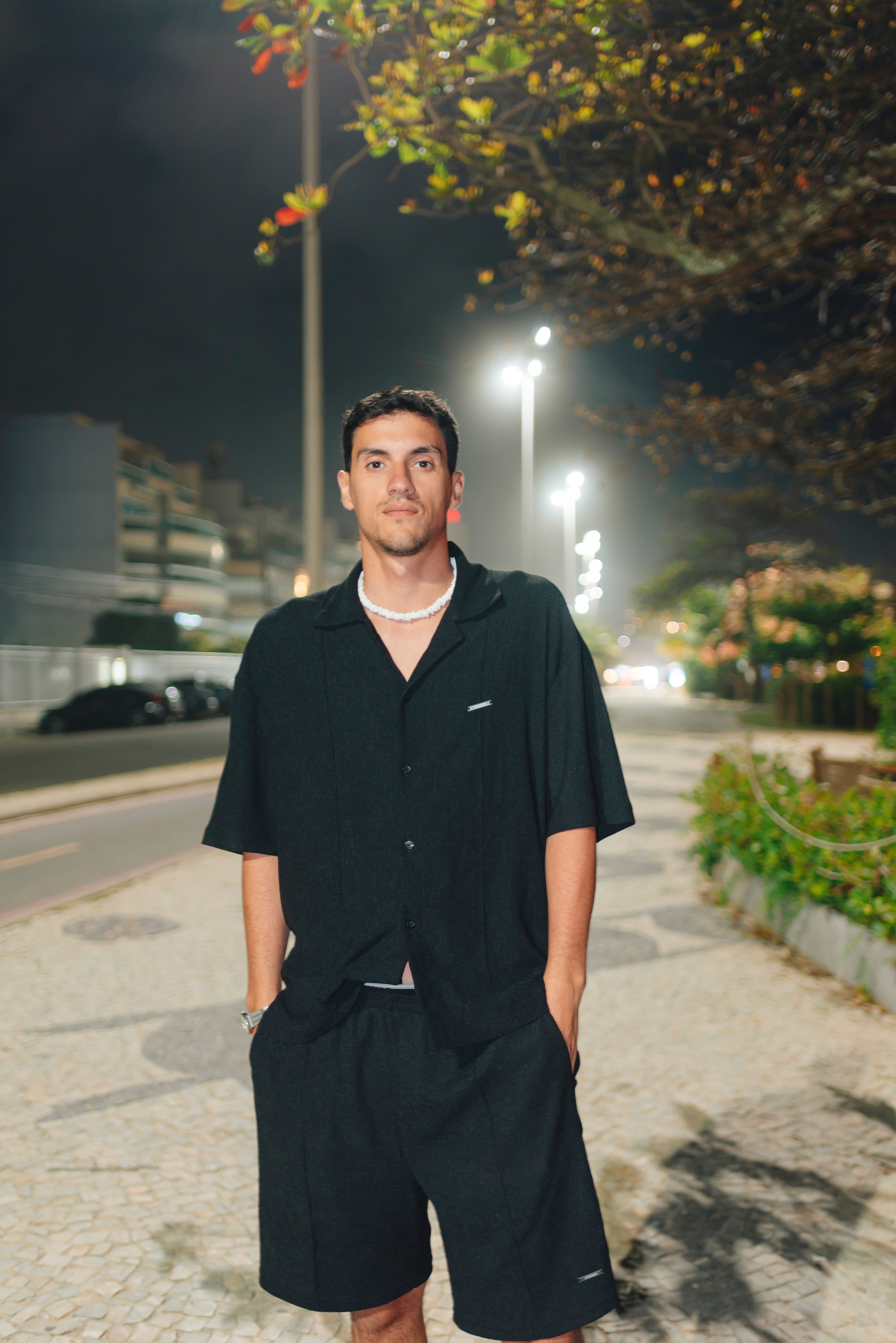 Conjunto bambula negro