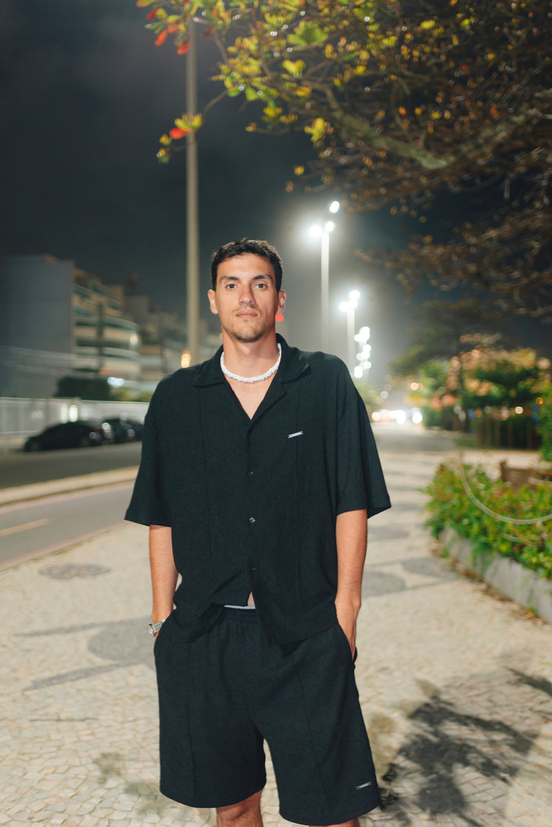 Conjunto bambula negro