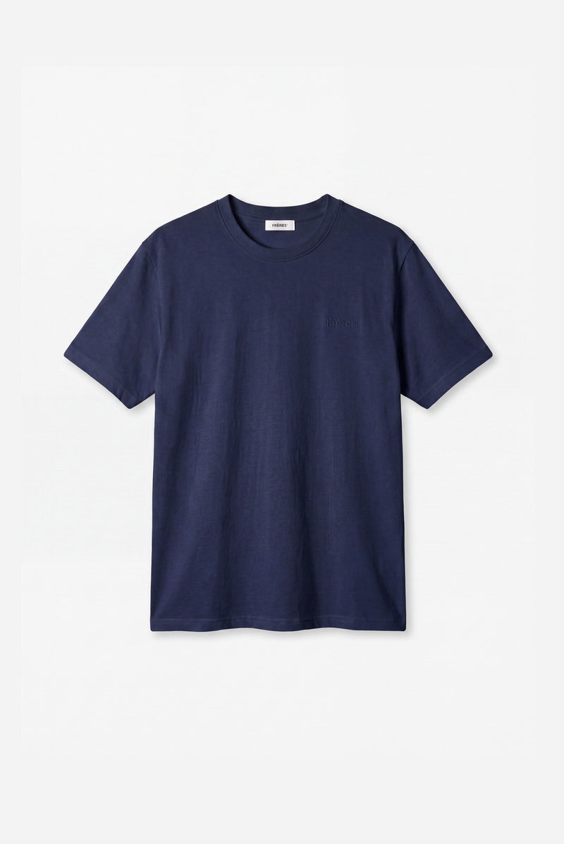 Remera Regular Fréres - Azul