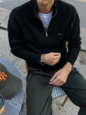 Sweater Sierra - Negro