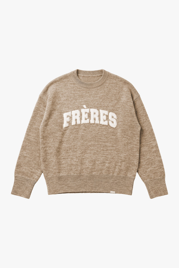 Sweater Universitario - Vison