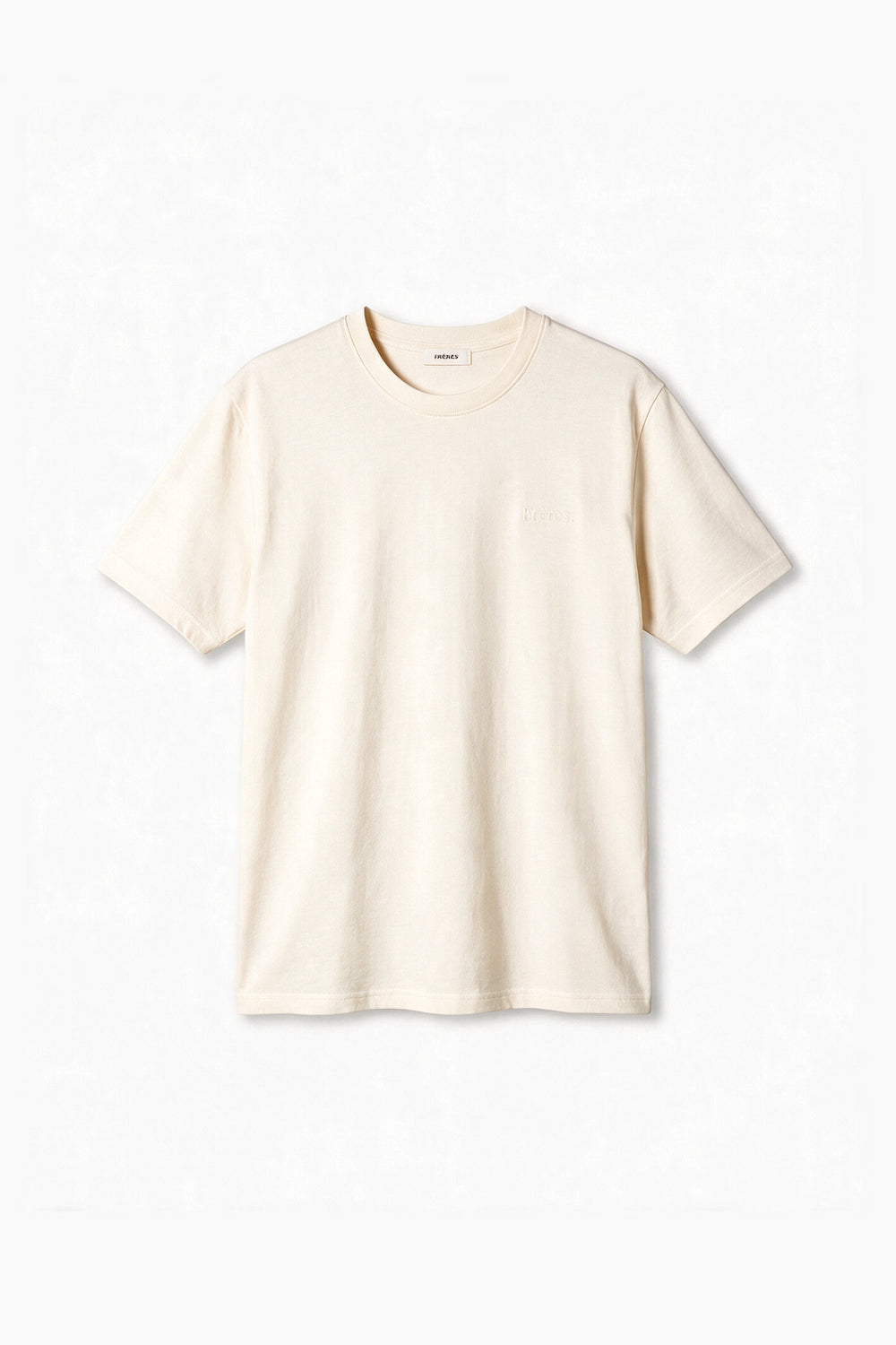 Remera Regular Fréres - Manteca