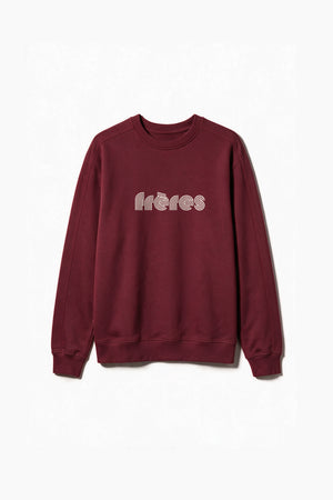Buzo Crewneck 70s - Bordo