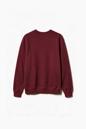 Buzo Crewneck 70s - Bordo