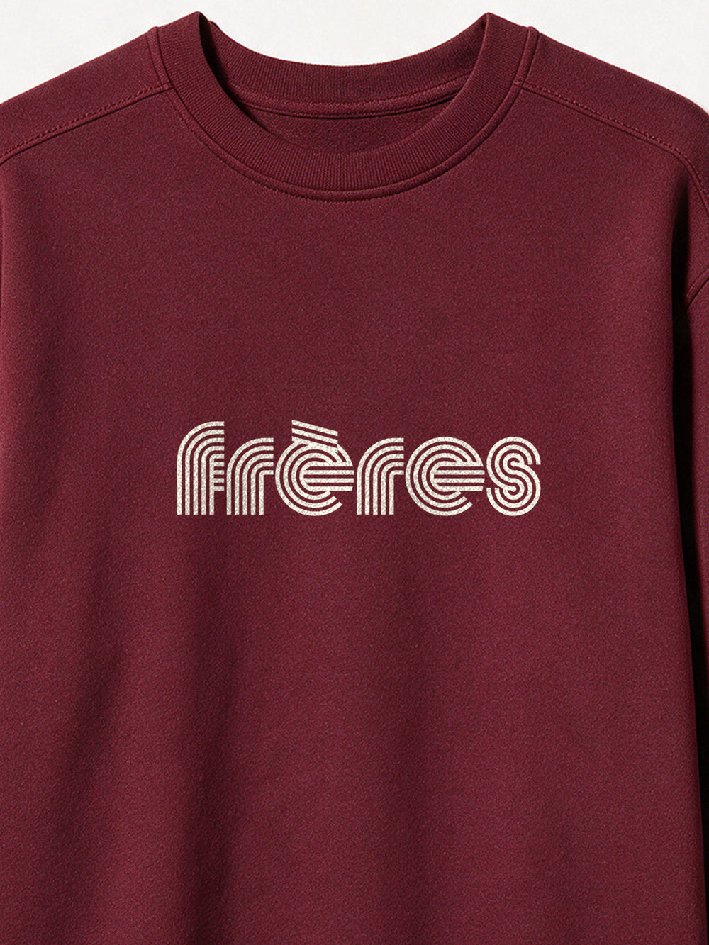 Buzo Crewneck 70s - Bordo