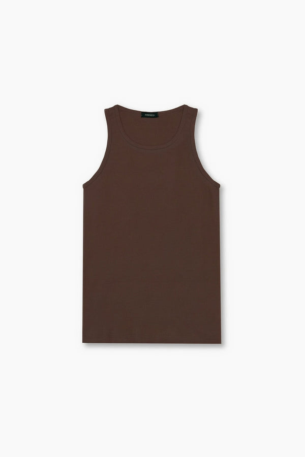 Musculosa Esencial - Marrón
