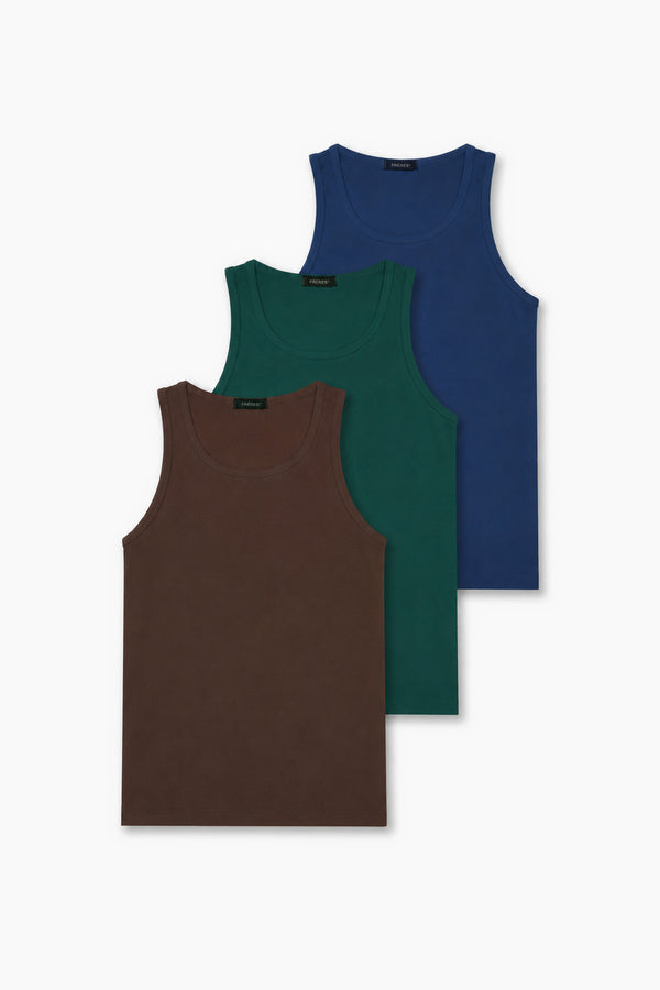 Pack Musculosa Esenciales x3