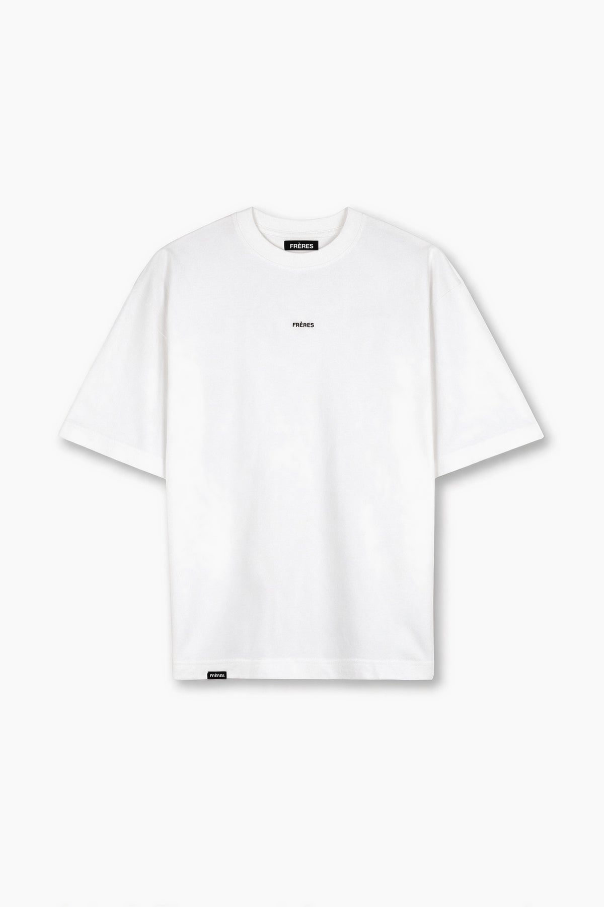Remera Oversize Logo - Blanco