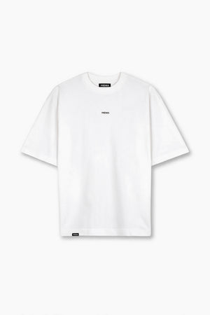 Remera Oversize Logo - Blanco