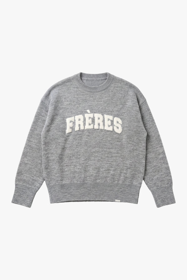 Sweater Universitario - Gris