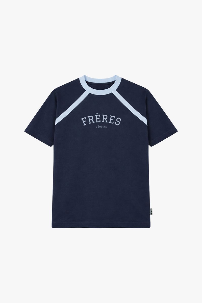 Remera Raglan Cauce - Azul
