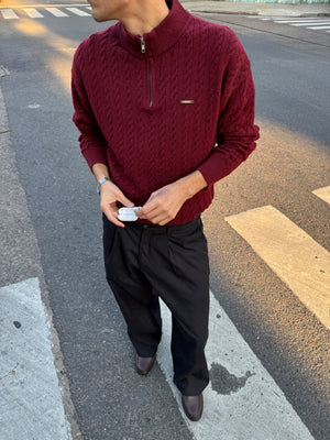 Sweater Sierra - Bordo