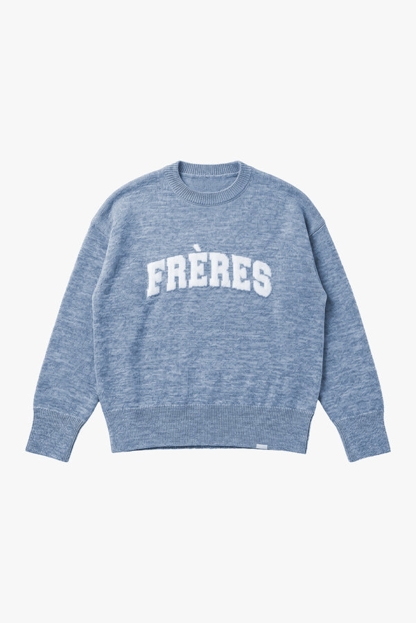 Sweater Universitario - Celeste